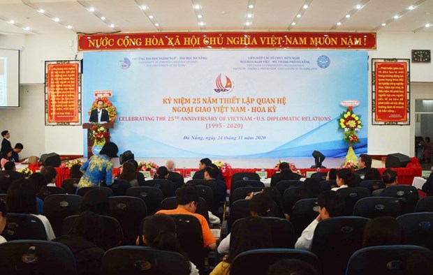 25th anniversary of Vietnam-US diplomatic ties marked in Da Nang hinh anh 1