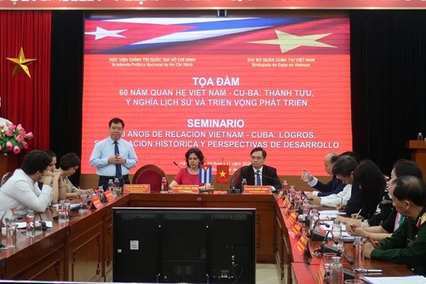 Seminar spotlights Vietnam - Cuba friendship, solidarity hinh anh 1