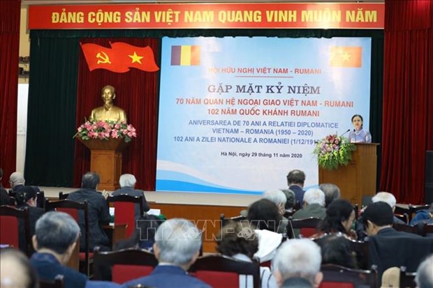 70th anniversary of Vietnam-Romania diplomatic ties celebrated in Hanoi hinh anh 1