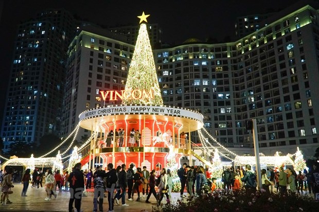 Christmas atmosphere overwhelms localities nationwide hinh anh 2