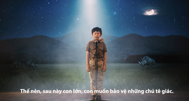 Heartwarming ad to reduce rhino horn consumption takes flight in Vietnam hinh anh 1