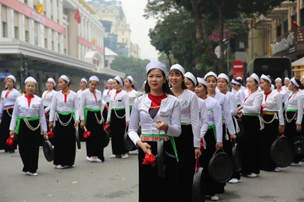 Hoa Binh culture on show in downtown Hanoi hinh anh 1