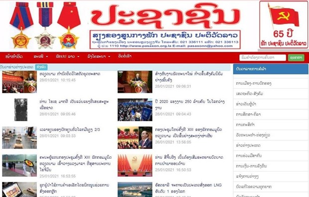 Lao newspaper hails Vietnam’s cause of socialism building hinh anh 1