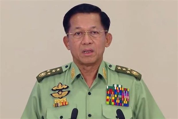 Myanmar foreign policy remains unchanged: Military leader hinh anh 1