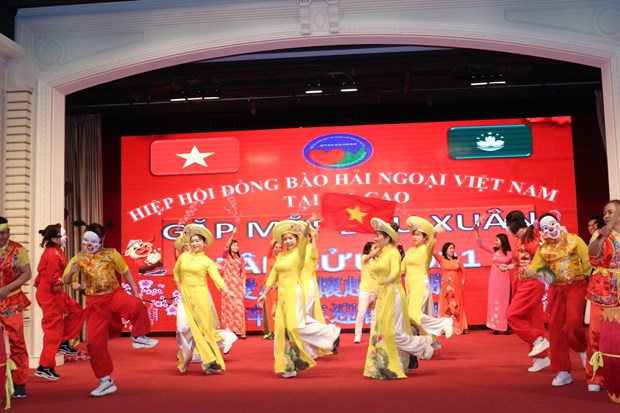 Vietnamese in Macau gather to celebrate Lunar New Year hinh anh 1