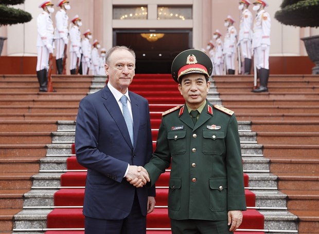 Officials hail Vietnam-Russia cooperation in national defence-security hinh anh 1