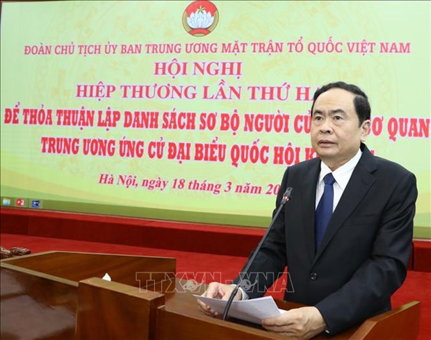 15th NA election: Presidium of VFF Central Committee holds second consultative conference hinh anh 2