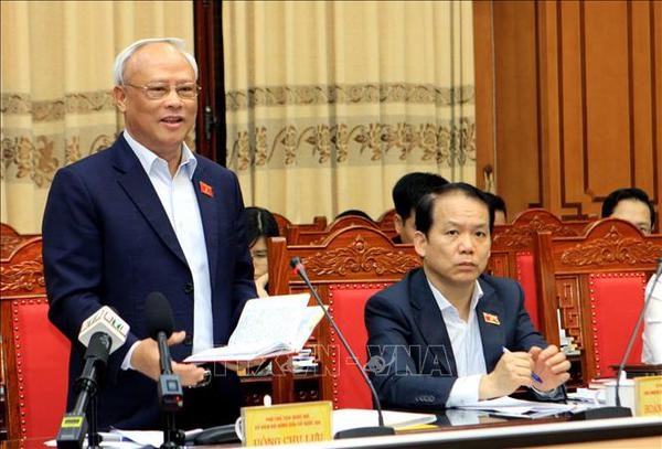 NA inspection teams work with election committees of Thai Binh, Quang Tri hinh anh 1