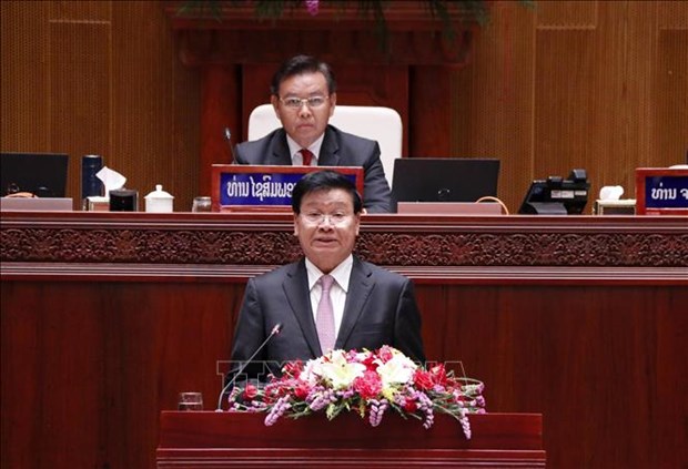 Thongloun Sisoulith elected as Lao President hinh anh 1