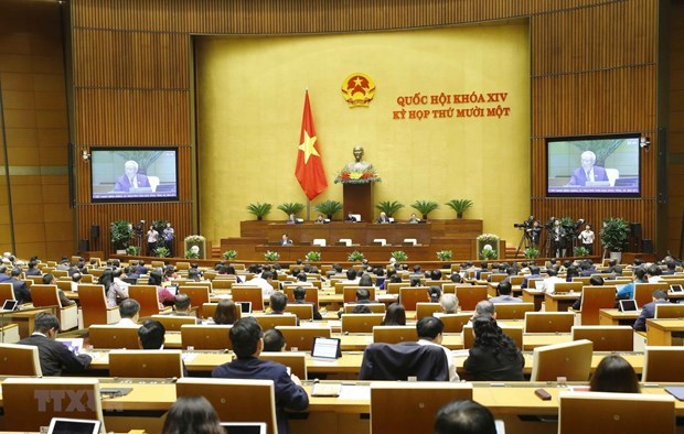 Fourth working day of 14th National Assembly’s 11th session hinh anh 1