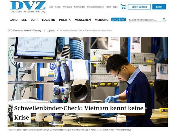 German newspaper highlights Vietnamese market’s prospects hinh anh 1