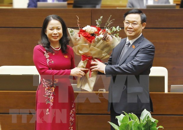 Vo Thi Anh Xuan elected Vice State President of Vietnam hinh anh 1