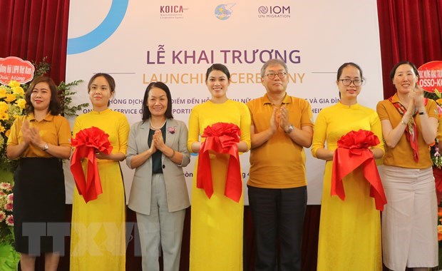 One-stop service office for returning migrant women opens in Hai Phong hinh anh 1