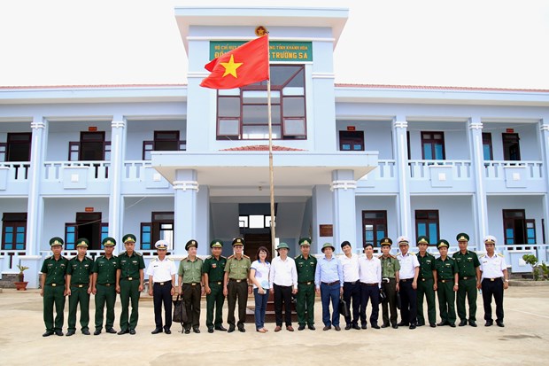 Election preparations in Truong Sa inspected hinh anh 1