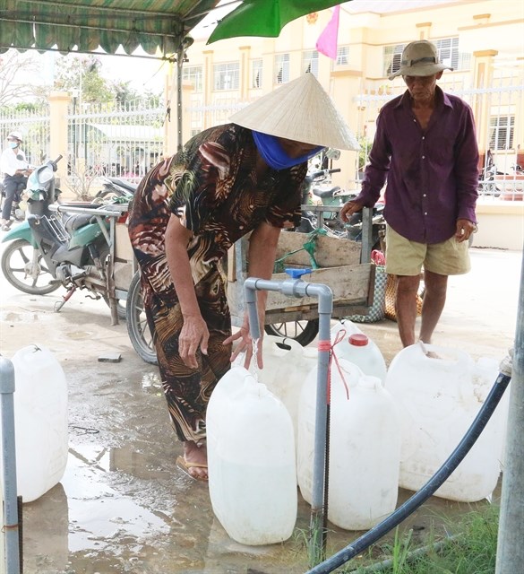 Tien Giang takes measures to supply water to more households hinh anh 1