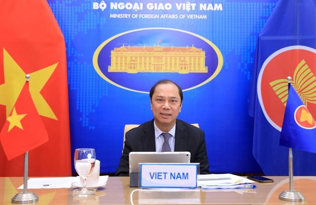 Vietnam attends 23rd ASEAN-India SOM hinh anh 1