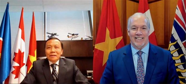 Vietnam reinforces ties with Canadian province hinh anh 1