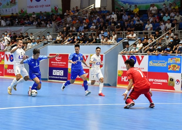 Vietnam to face Lebanon for place at Futsal World Cup hinh anh 1