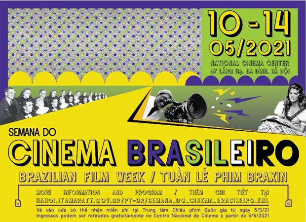 Brazilian films to be screened in Hanoi hinh anh 1