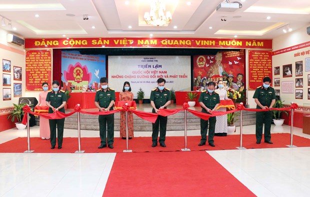 Exhibition on National Assembly opens in HCM City hinh anh 1