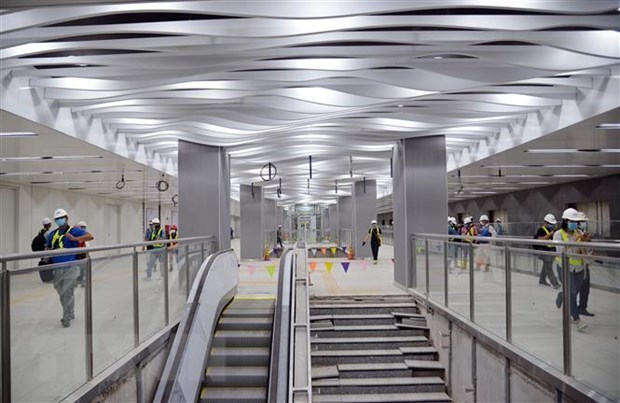 Ba Son underground station’s ground floor completed ahead of schedule hinh anh 1
