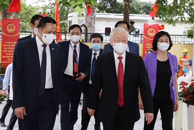 Japanese media spotlight Vietnamese NA election hinh anh 1
