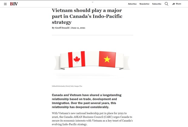 Canada-ASEAN Business Council highlights cooperation potential with Vietnam hinh anh 1