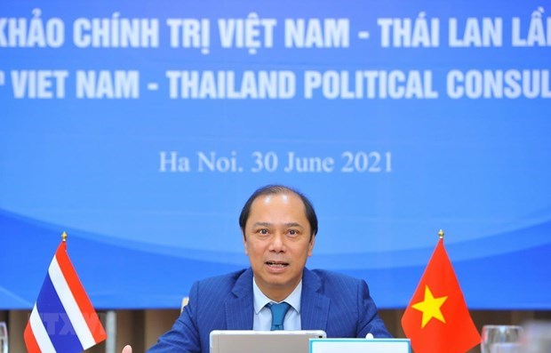 Eight Vietnam-Thailand political consultation held hinh anh 1