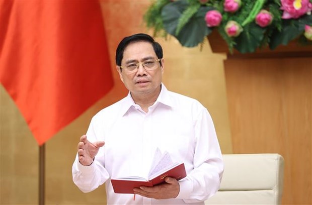 PM works with eight southern localities on pandemic control measures hinh anh 1