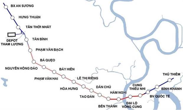 Construction on second metro line to begin in late 2021 hinh anh 1