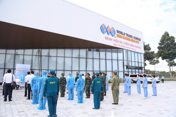 Binh Duong puts 1,500-bed temporary COVID-19 treatment hospital into operation hinh anh 2