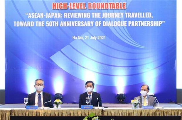 ASEAN-Japan roundtable looks toward 50th anniversary of dialogue partnership hinh anh 2