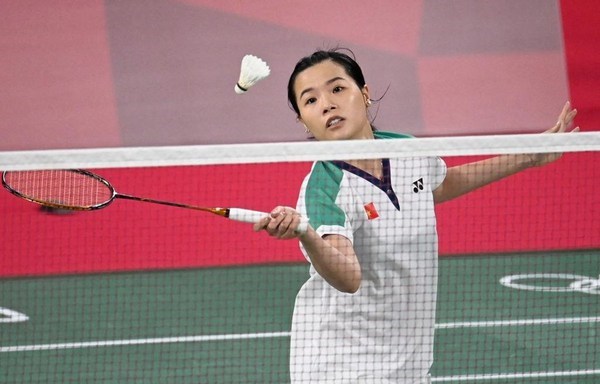 Vietnamese female badminton player wins first game at Tokyo 2020 Olympics hinh anh 1