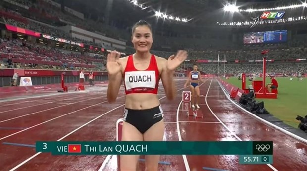 Runner Quach Thi Lan ends Olympic journey hinh anh 1