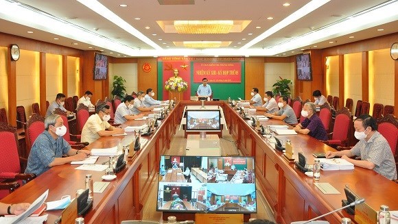 Party Central Committee's Inspection Commission announces fifth meeting's conclusions hinh anh 1