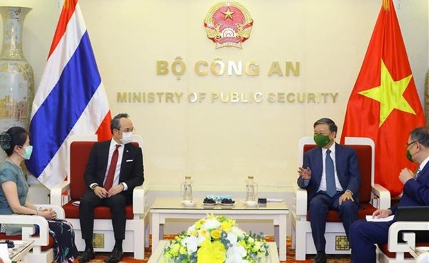 Ministry of Public Security's cooperation with Thai agencies produces practical results: official hinh anh 1