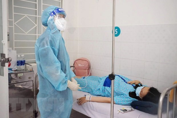 Treatment areas set up for pregnant women with COVID-19 in HCM City hinh anh 1