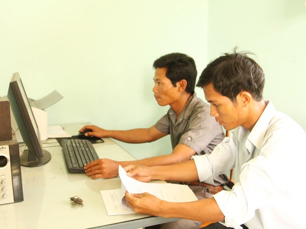 Ninh Thuan: ethnic communities assisted to effectivley use IT hinh anh 1