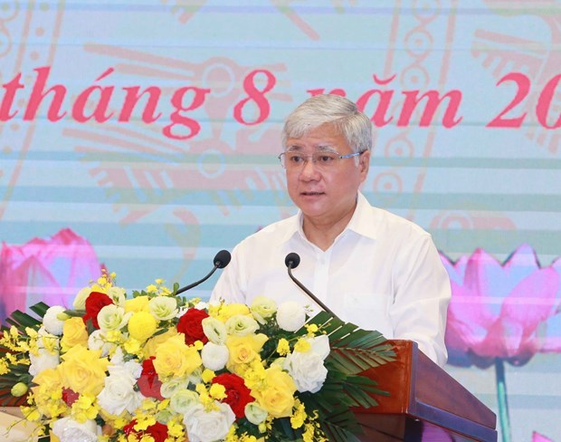 Party leader attends Vietnam Fatherland Front's national conference hinh anh 2