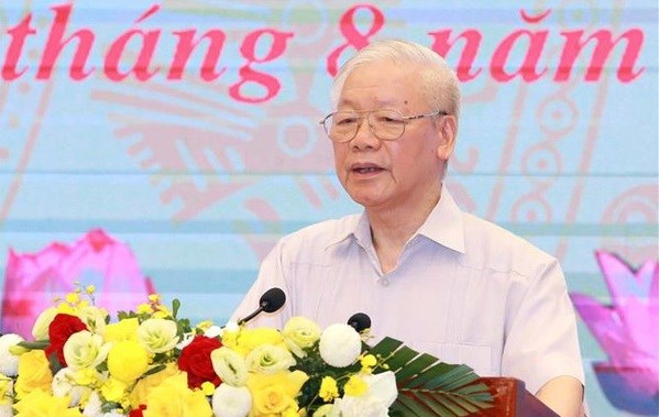 VFF should promote key role in reinforcing national great unity bloc: Party leader hinh anh 1
