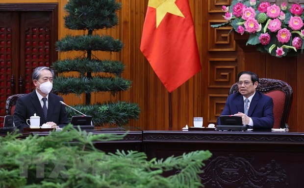 Prime Minister receives Chinese Ambassador hinh anh 1