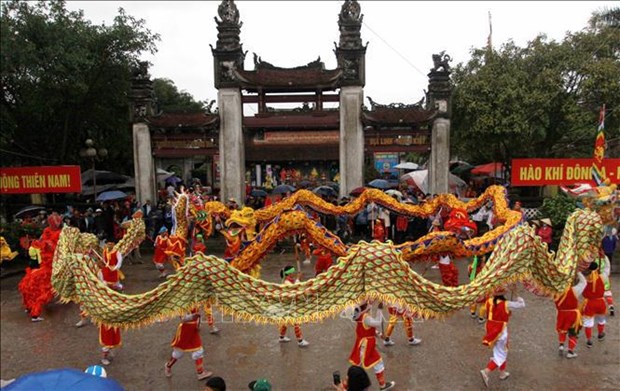 Tran Temple Festival - national intangible culture heritage hinh anh 1