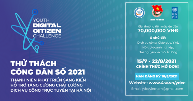Public service solution app champions Youth Digital Citizen Challenge 2021 hinh anh 1