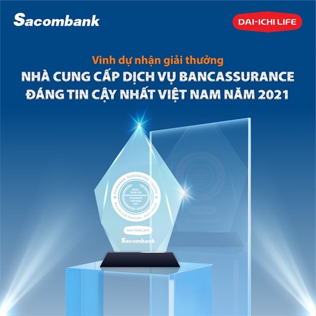 Sacombank, Dai-ichi Life win Dutch award for Most Trusted Bancassurance Provider in VN hinh anh 1