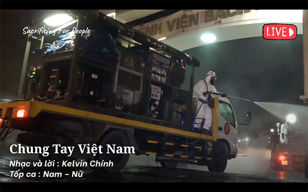 Hanoi releases songs encouraging COVID-19 fight hinh anh 1