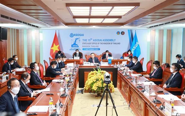 Vietnam chairs opening ceremony of 15th ASOSAI Assembly hinh anh 1