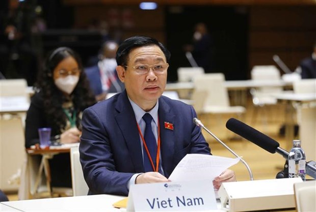 NA Chairman delivers remarks on COVID-19, climate change at 5WCSP hinh anh 1