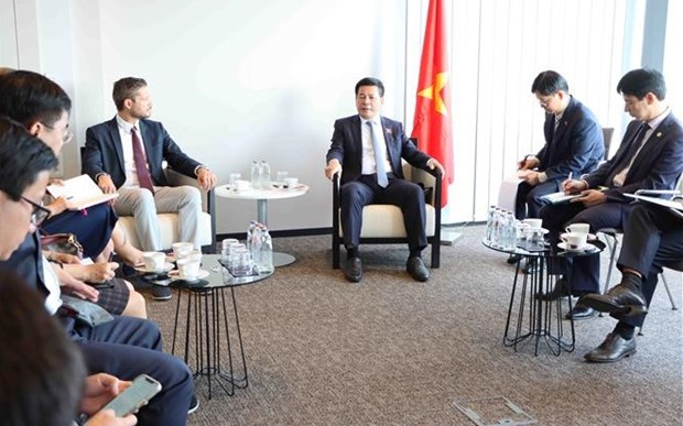 Vietnam, Belgium’s firm discuss COVID-19 vaccine production cooperation hinh anh 1