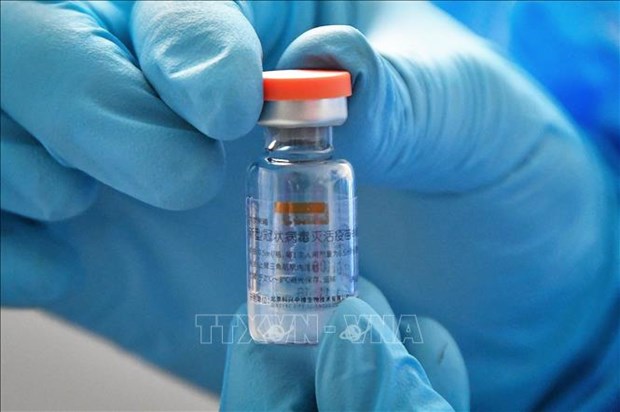 1.8 million doses of Sinovac vaccine arrive in Jakarta hinh anh 1