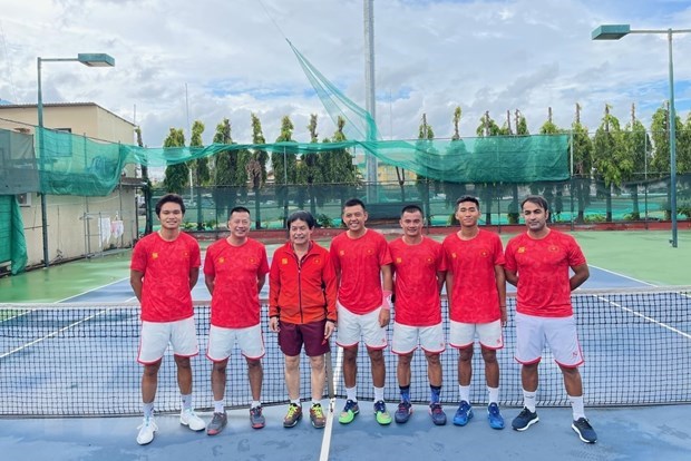 Vietnam win berth for 2022 Davis Cup World Group II playoffs hinh anh 1